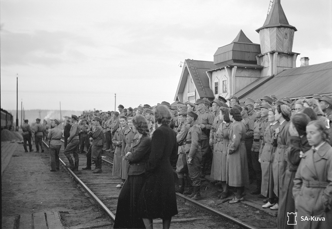 June 20, 1942. Mannerheim in Medvezhegorsk