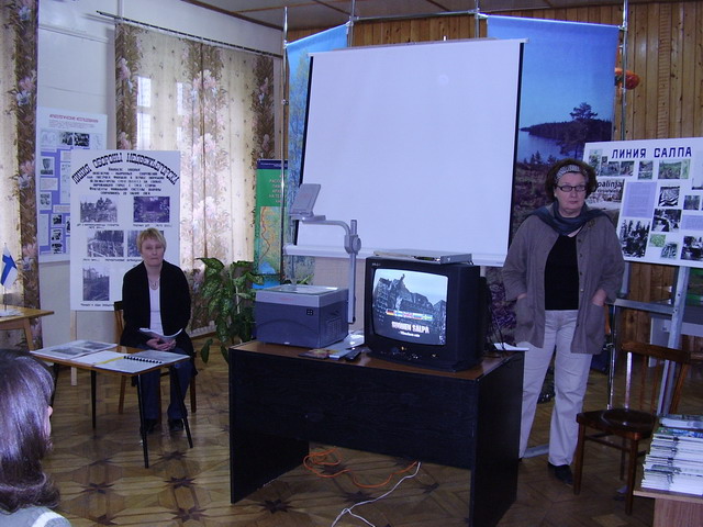 11 июня 2006 года. Медвежьегорск. Презентация музея Линии Салпа