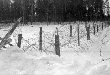 March 1940. Kollaa. Finnish lines