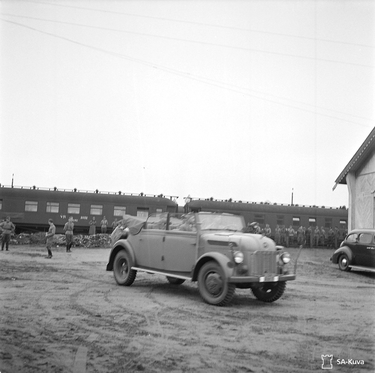 20 июня 1942 года. Маннергейм в Медвежьегорске